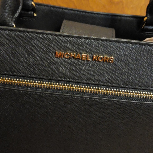 MICHAEL MICHAEL KORS Hailee MD Satchel Leather - Picture 2 of 4